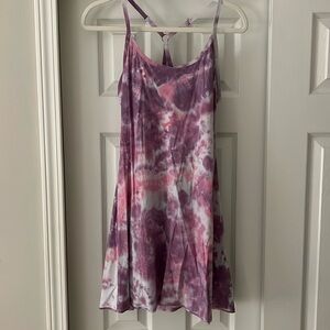 EUC Outdoor Voices Exercise Dress Purple Tie Dye